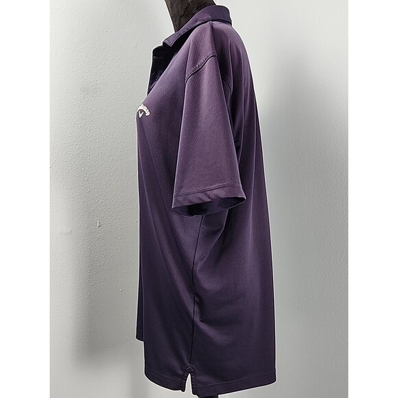 Callaway Men's Large Performance Stretch Moisture Wicking Short Sleeve Golf Polo - Picture 7 of 8